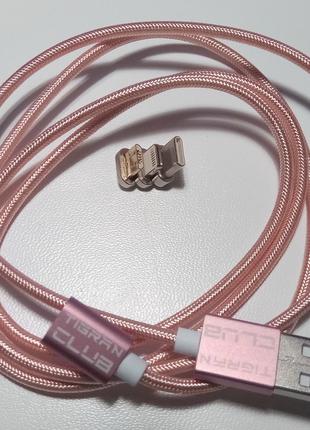 Tigran Club Магнитный кабель USB 3в1 (Micro-USB/ USB Type-C/Li...
