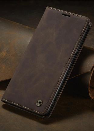 Чехол книжка Caseme кожаная с магнитом для Samsung Galaxy S10 ...