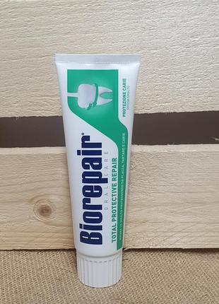 Зубная паста biorepair total protective repair профессиональна...
