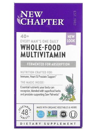 Ежедневные Мультивитамины для Мужчин 40+, Every Man's, New Cha...