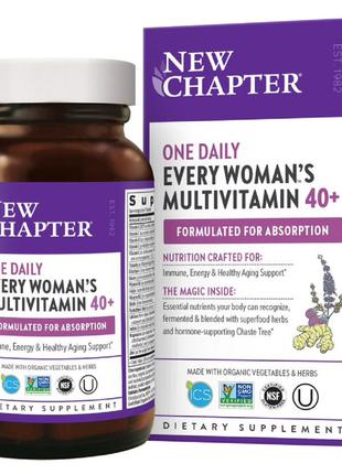 Ежедневные Мультивитамины для Женщин 40+, Every Woman's, New C...