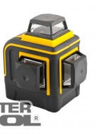 MasterTool Уровень лазерный H360+2*V360, 3 лазерные головки RE...