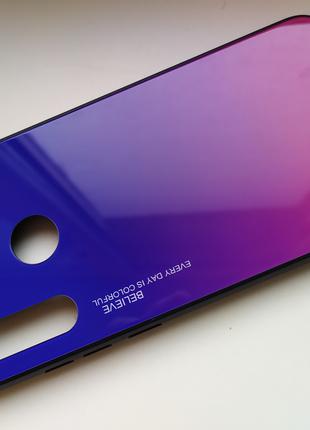 Чехол градиент стеклянный для Xiaomi Redmi Note 8