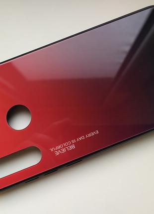 Чехол градиент стеклянный для Xiaomi Redmi Note 8