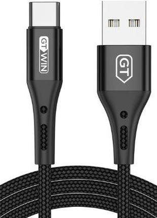 GTWIN USB Type C кабель для быстрой зарядки мобильных телефоно...