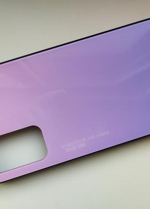 Чехол градиент стеклянный для Xiaomi Poco M3