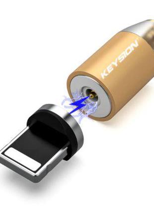 KEYSION светодиодный магнитный кабель USB для iPhone
