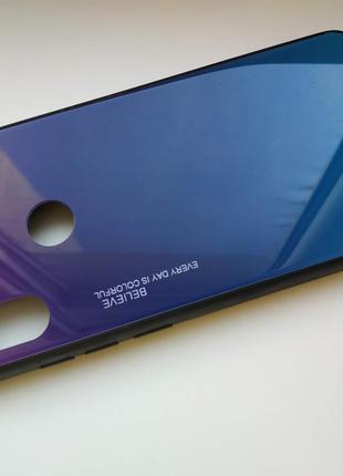Чехол градиент стеклянный для Xiaomi Redmi Note 6 pro