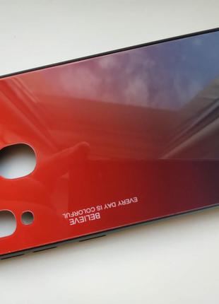 Чехол градиент стеклянный для Samsung Galaxy A40 (SM-A405FZKDSEK)