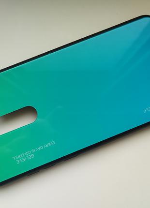 Чехол градиент стеклянный для Xiaomi Redmi Note 8 Pro