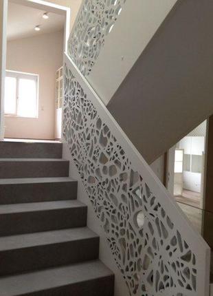 Дизайн ограждений для лестниц