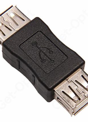 Адаптер Переходник USB2.0 (мама) на USB2.0 (мама)
