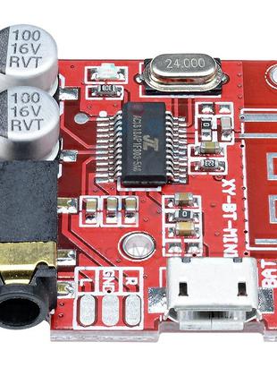 Аудио Модуль Bluetooth 4.1 XY-BT-Mini DC 3.7-5V Micro USB AUX ...