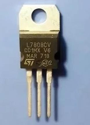 Стабилизатор Напряжения L7808CV 8,0V 1,5A TO-220