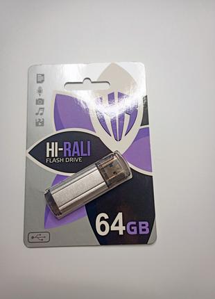 Флешка Hi-Rali 64gb накопитель Flash Drive USB