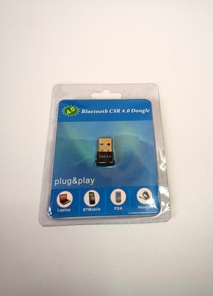 Адаптер Bluetooth v4.0 USB CSR мини блютуз