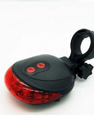 Фонарик лазер велосипедный BL 118 BIKE LIGHT+LASER