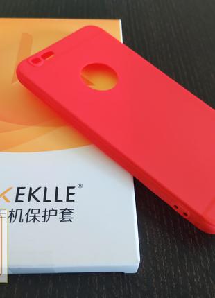 Силиконовый чехол Keklle для iPhone 6/6S красный