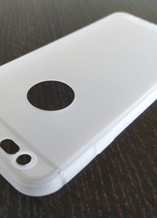 Силиконовый чехол Keklle для iPhone 6/6S прозрачный матовый