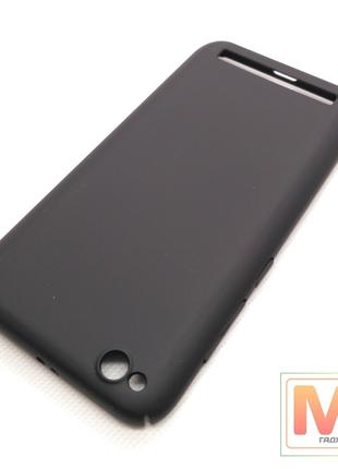 Чехол Yomo для Xiaomi Redmi 5A Black (черный матовый софттач) ...