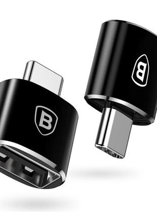 Адаптер-переходник Baseus USB Female To Type-C Male Adapter Co...