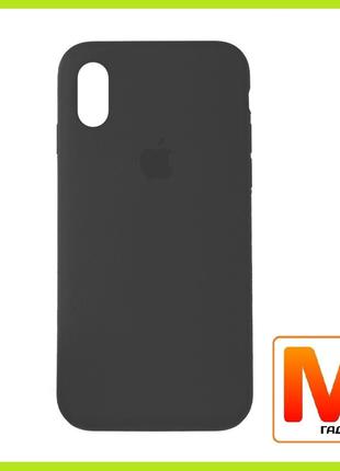 Чехол накладка Silicone Case Full Cover Apple iPhone X/XS Coco...