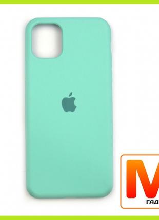 Чехол накладка Silicone Case Full Cover Apple iPhone 11 Pro Ma...