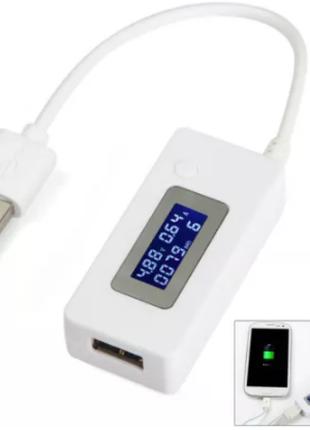 USB тестер зарядки KCX-017 меряет емкость батареи V, A счетчик...