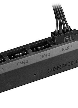 Разветвитель Deepcool FH-04 Fan Hub для кулеров с 1 на 4 кулер...