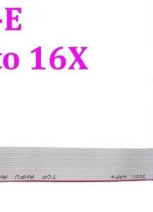 Райзер гибкий PCI-E 1x to 16x 19/29/35 см шлейф переходник удл...