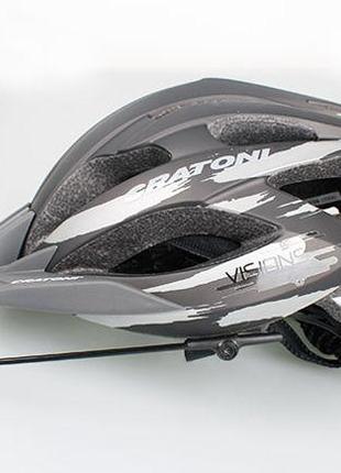 Зеркало на велосипедный шлем на липучке - любой угол поворота