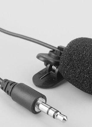 Нагрудный петличный микрофон YW-001 3.5 мм емкостный петличка ...