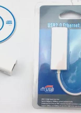 Сетевая карта USB 2.0 100 Мбит/с LAN адаптер сетевой ethernet ...