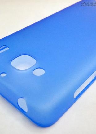 Чехол пластиковый тонкий для Xiaomi Redmi 2 (синий)
