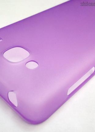 Чехол пластиковый тонкий для Xiaomi Redmi 2 (фиолетовый)