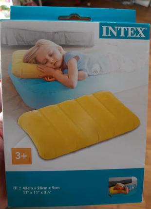 Надувная подушка интекс