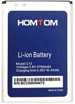 Аккумулятор, Батарея для Homtom C13