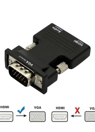Конвертер перехідник HDMI to VGA