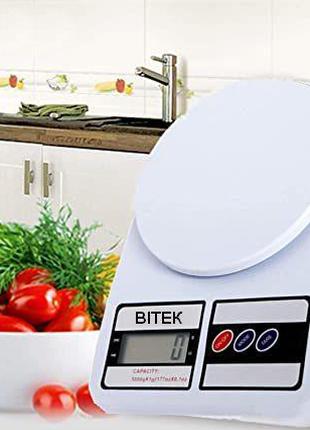 Ваги кухонні ВІТЕК 10 кг весы кухонние електронные