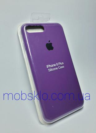 Силиконовый чехол для iPhone 7+, iPhone 8+ Silicone Case (С за...