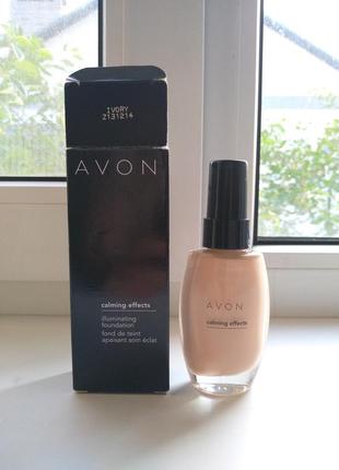 Тональний крем із заспокійливим ефектом avon calming effects (...