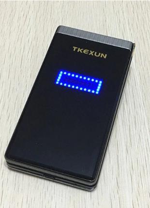 Мобільний телефон Tkexun M2 black (Yeemi M2-C) зручна кнопкова...