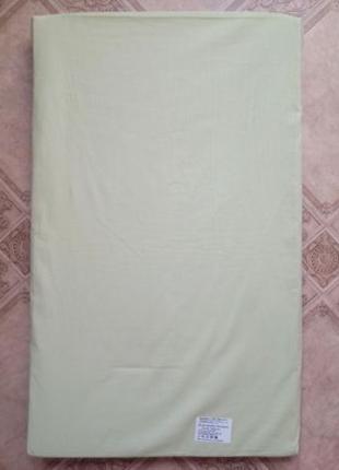 Новый детский зеленый матрас 70x42x3 см.