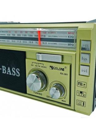 Радиоприемник GOLON радио RX-381 USB+SD многофункциональный Зо...
