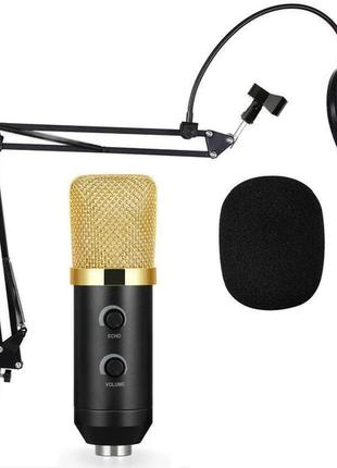 Студийный конденсаторный микрофон Music D.J. M800U pro mic со ...