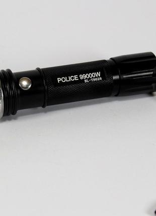 Фонарик тактический Police BL-8628 99000W+крепление велосипед