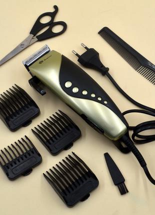 Машинка для стрижки волос DOMOTEC MS-3303 (набор 4 насадки, но...