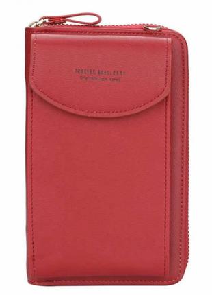 Женский кошелек (сумочка-клатч) Baellerry Forever 8591 Red