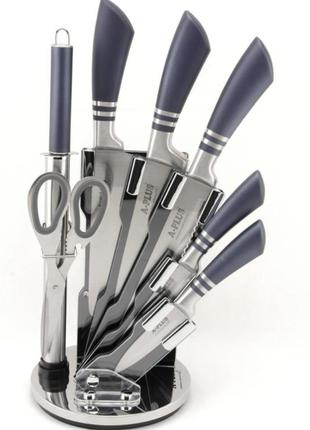 Набор кухонных ножей с ножницами и точилом (8 Предметов) на по...