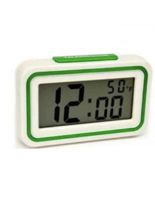 Часы будильник говорящие часы Kenko KK-9905 TR на батарейках д...